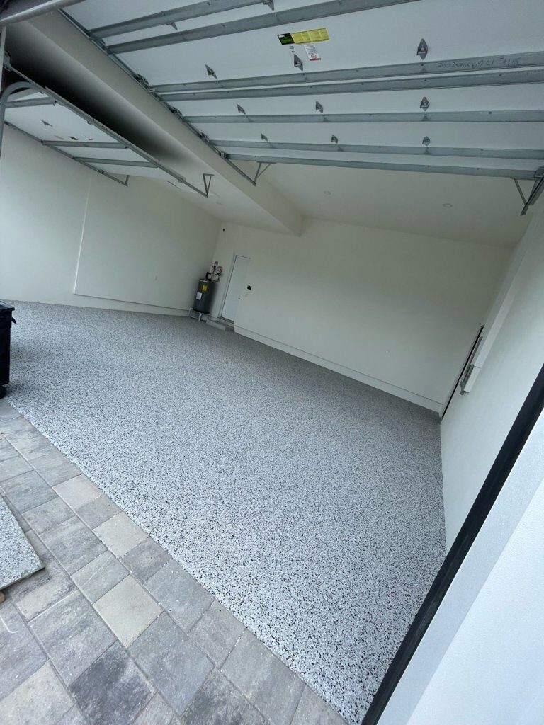 Garage Floor Transformation after